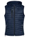 Dames Hoodie Bodywarmer HRM 1302  Navy